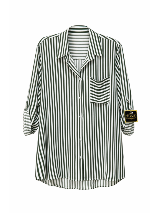 Camisa Líneas Diplomáticas Curvy