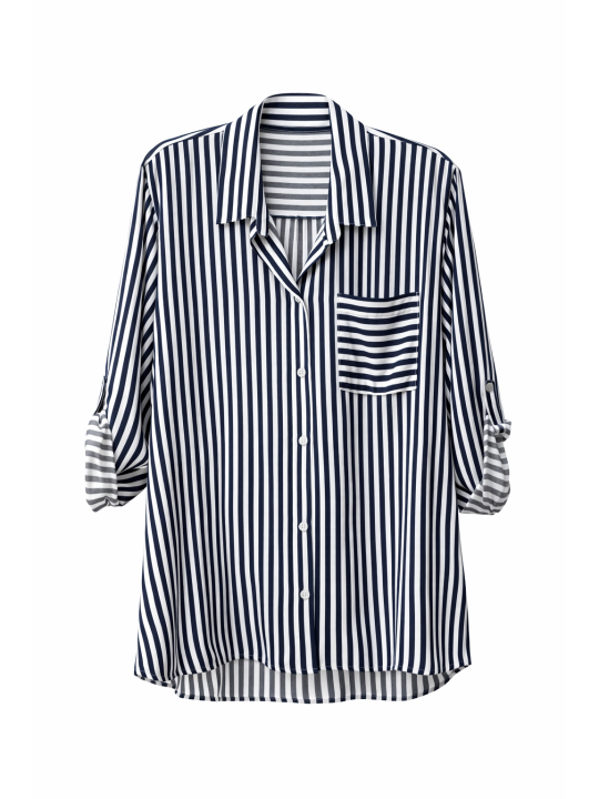 Camisa Líneas Diplomáticas Curvy