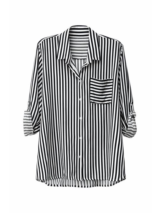 Camisa Líneas Diplomáticas Curvy