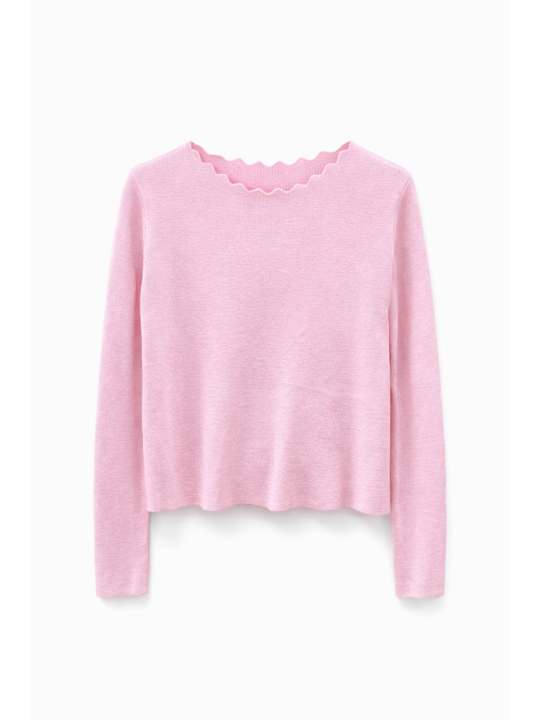 Jersey Hilo Puntilla Textura Suave